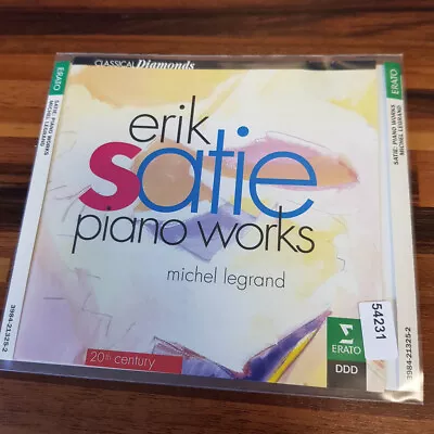 MICHEL LEGRAND: Erik Satie - Piano Works    > EX/EX(CD) • £10.36